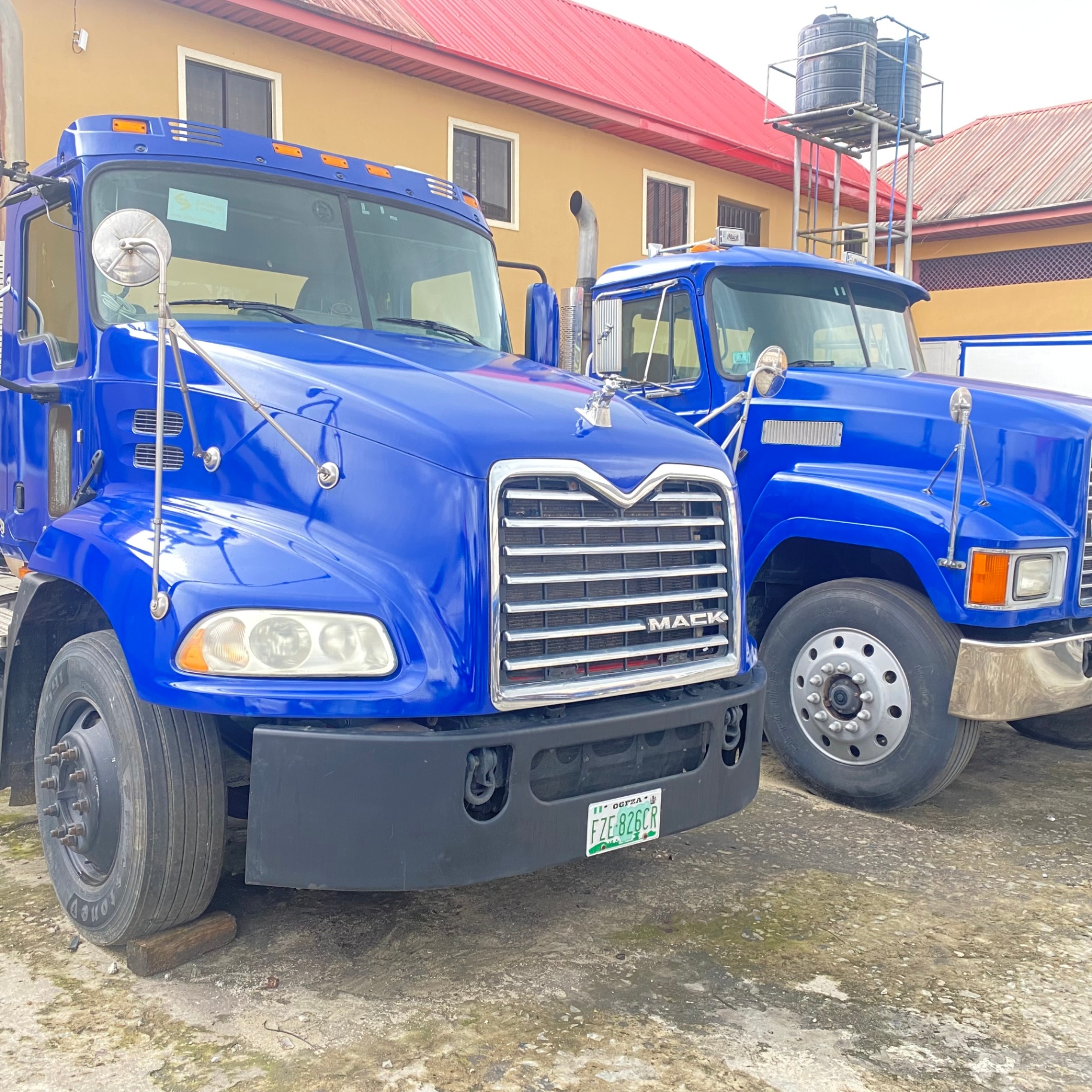 Mack Tractor Pair